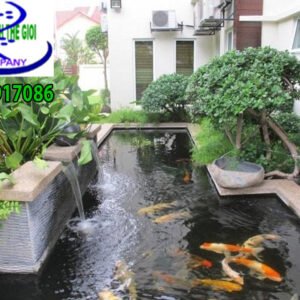 Hồ cá koi anh Hùng quận 7